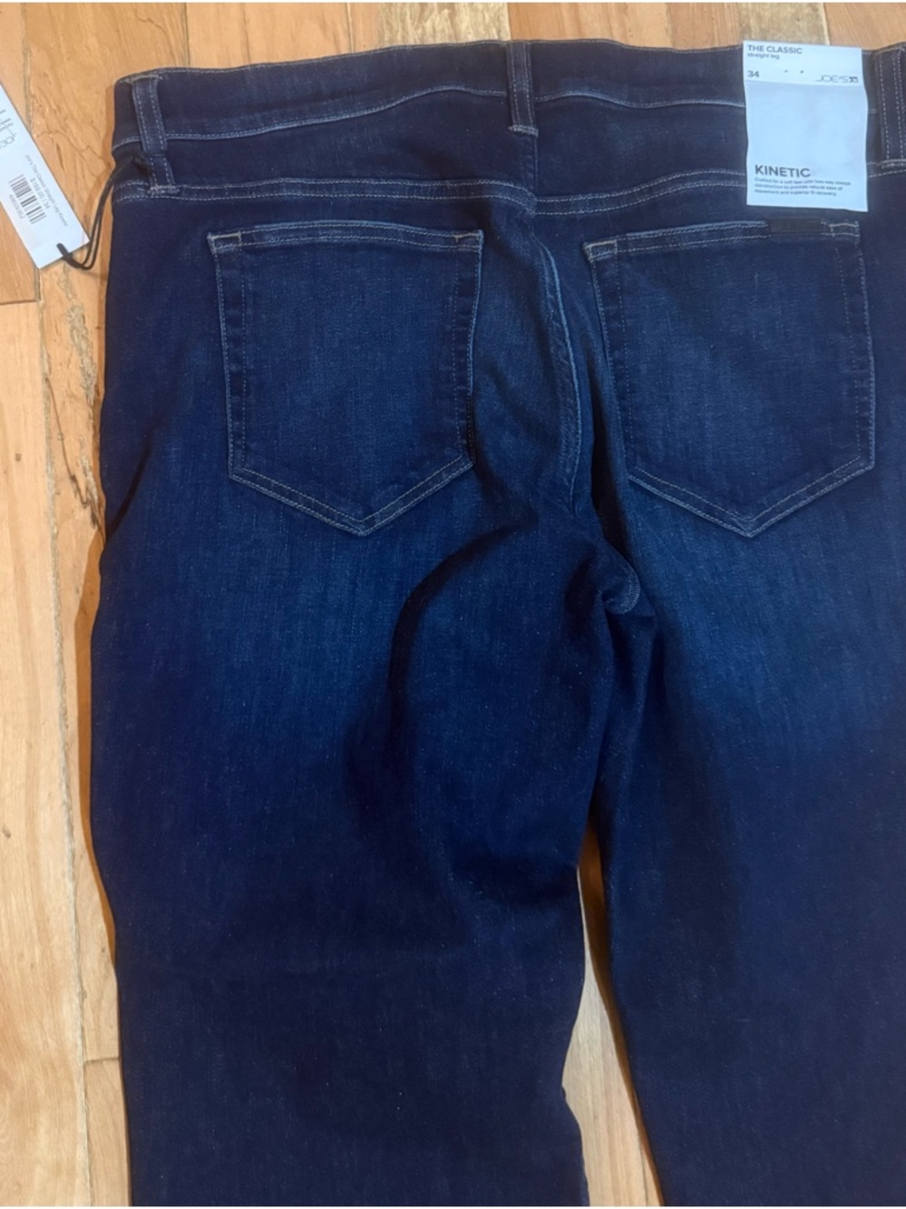 Joe's Jeans Dark Indigo Straight Leg Denim